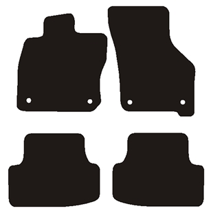 Velour Måtter Audi A3 limousine+sportback 8Y MHEV 2024