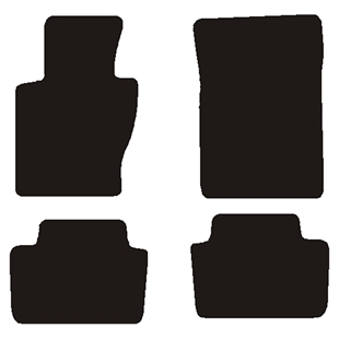 Velour måtter BMW X3 E83 2004-2010
