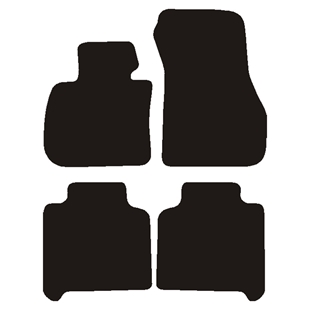 Velour måtter BMW 2 Active T. F45 + Grand T. F46 2014-