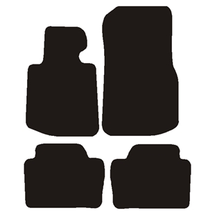 Velour måtter BMW 4-serie 2014-