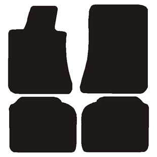 Velour måtter BMW 5-serie E28 1982-1987