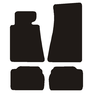 Velour måtter BMW 5-serie E34 1988-1995