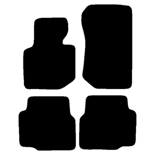 Velour måtter BMW 3-serie E36 Coupe 1992-1999