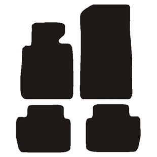 Velour måtter BMW 3-serie Compact E46 2001-2005