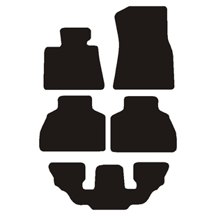 Velour måtter BMW X7 G07 2018- 5pers