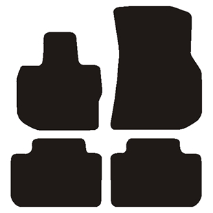 Velour måtter BMW X3, X4, iX3 (G01, G02, G08) 2017-