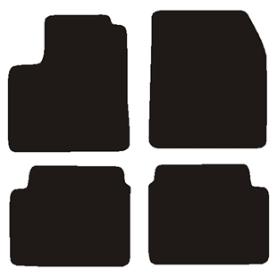 Velour måtter Chevrolet Aveo 2006-2011