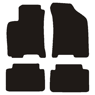 Velour måtter Chevrolet Nubira II 2003-