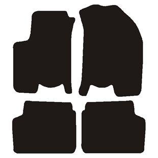 Velour måtter Chevrolet Kalos 2003-