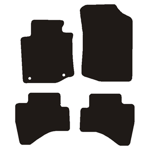 Velour måtter Citroen C1 2010-2013