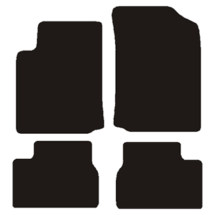 Velour måtter Citroen C3 2002-2006