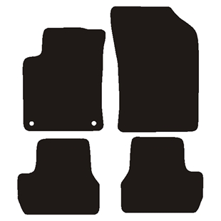 Velour måtter Citroen C3 2010-2017