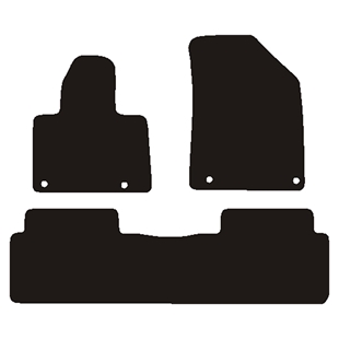 Velour måtter Citroen C5 2008-