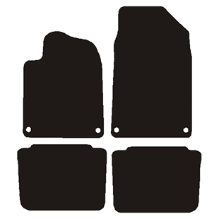 Velour måtter Xsara Picasso II 2006-2008