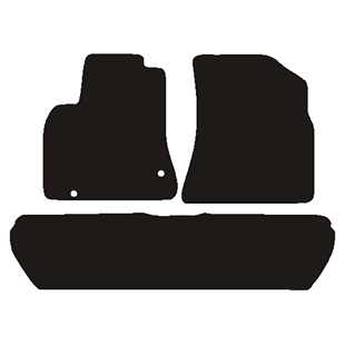 Velour måtter Citroen Berlingo 2013-