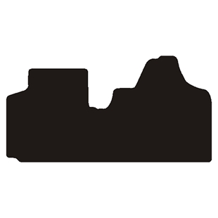 Velour formåtte Citroen Jumpy 2006-2016 ud-i-et