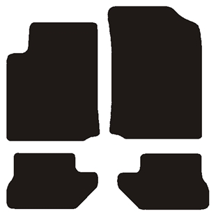 Velour måtter Citroen C3 Pluriel 2002-