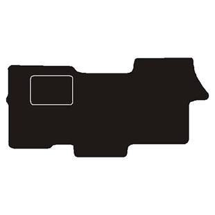 Velour formåtte Citroen Jumper 1/3 og 2/3 2014-