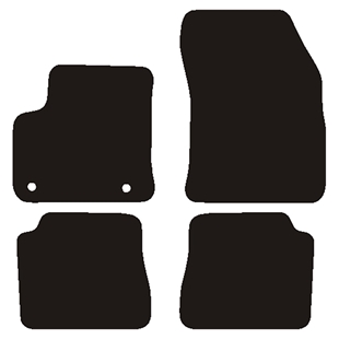 Velour måtter Citroen e-C4 2020-