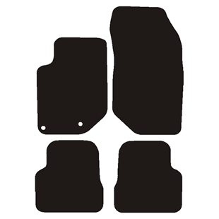 Velour måtter Citroen DS 3 Crossback 2018-