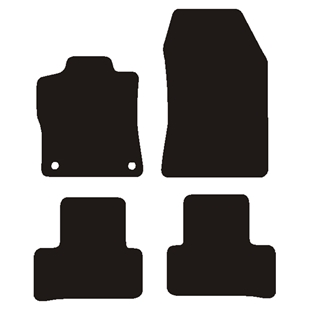 Velourmåtter Citroën DS4 E-Tense 2021-