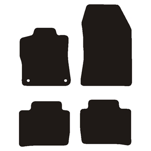 Velour Måtter Citroën C5 X, C5 X Plug-in Hybrid 2022-