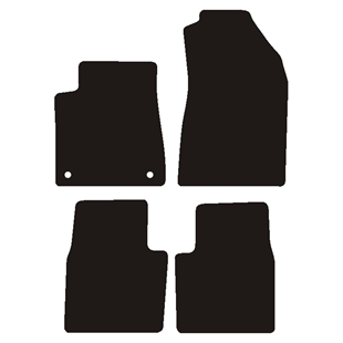 Velour Måtter Citroën C3 Aircross II 2024-