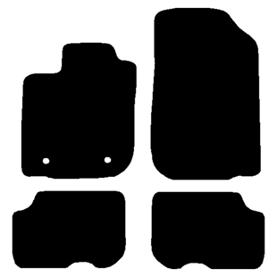 Velour måtter Dacia Logan 2012 - 09/2020