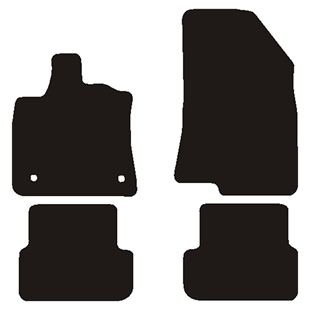 Velour måtter Dacia Sandero III 21-