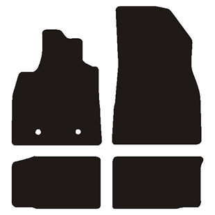 Velour Måtter Dacia Duster III 2024-