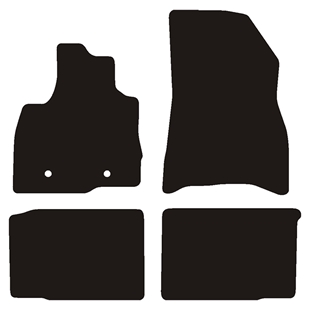 Velour Måtter Dacia Bigster Mild hybrid (48V) 2025-