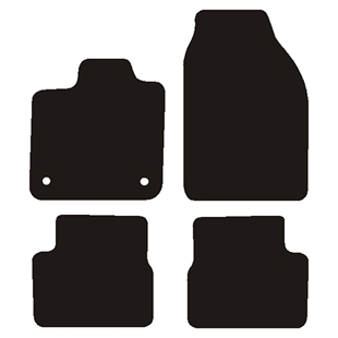 Velour måtter Fiat E-500 2019-