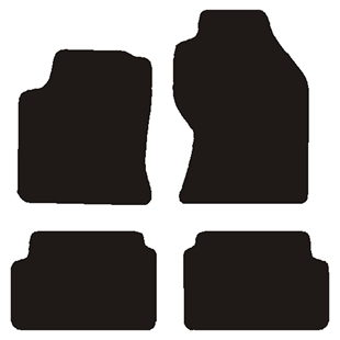 Velour måtter Ford Focus 2002-2004