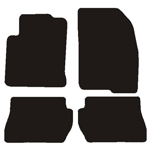 Velour måtter Ford Fusion 2005-