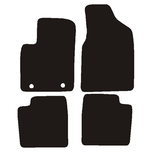 Velour måtter Ford Ka 2008-