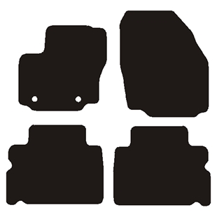 Velour måtter Ford S-MAX 5P 2006-07/2012