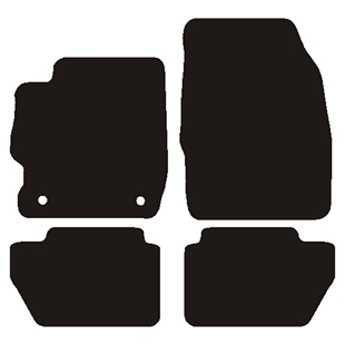 Velour måtter Ford Ka+ 2016-