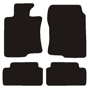 Velour måtter Honda Accord 2008-