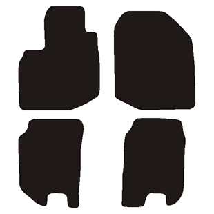 Velour måtter Honda Jazz 2009-12/2015