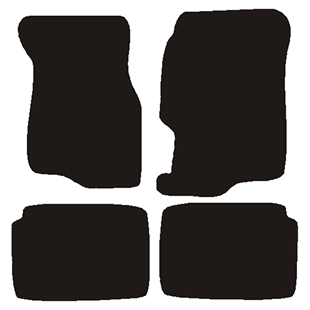 Velour måtter Honda Civic 5drs 1995-2001