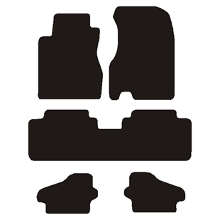 Velour måtter Honda Stream 2001-