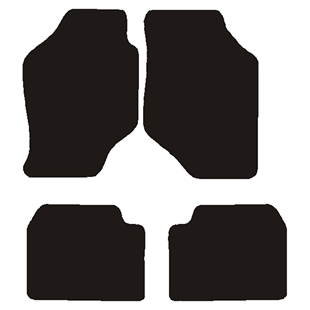 Velour måtter Honda Shuttle 1997-