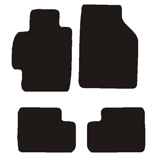 Velour måtter Honda Logo 1999-