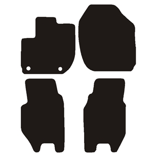 Velour måtter Honda Jazz 2016-