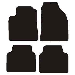 Velour måtter Hyundai Matrix 2001-