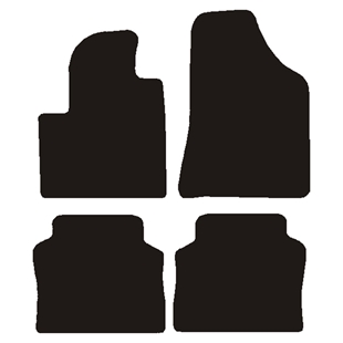 Velour måtter Hyundai Santa Fe 5P 2006-2011