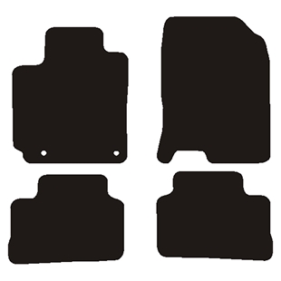 Velour måtter Hyundai Kona 2018-