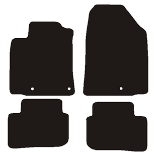 Velour måtter Hyundai Ioniq 2018-