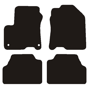 Velour måtter Hyundai Kona EV 03/2019-