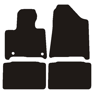 Velour Måtter Hyundai Santa Fe V (MX5) 2024-